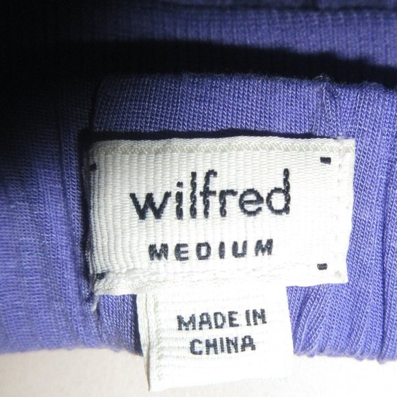 Wilfred Aritzia  purple women long open sleeveless spell tank top Medium - Picture 6 of 10